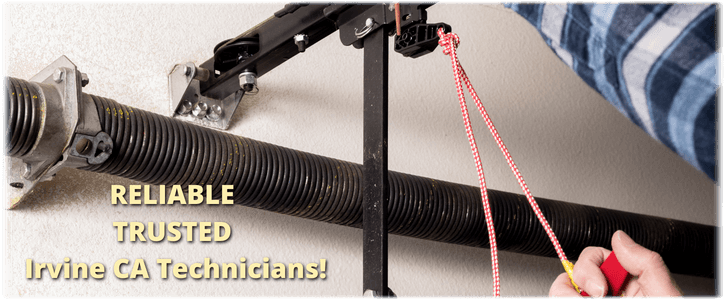 Broken Garage Door Spring Repair Irvine CA